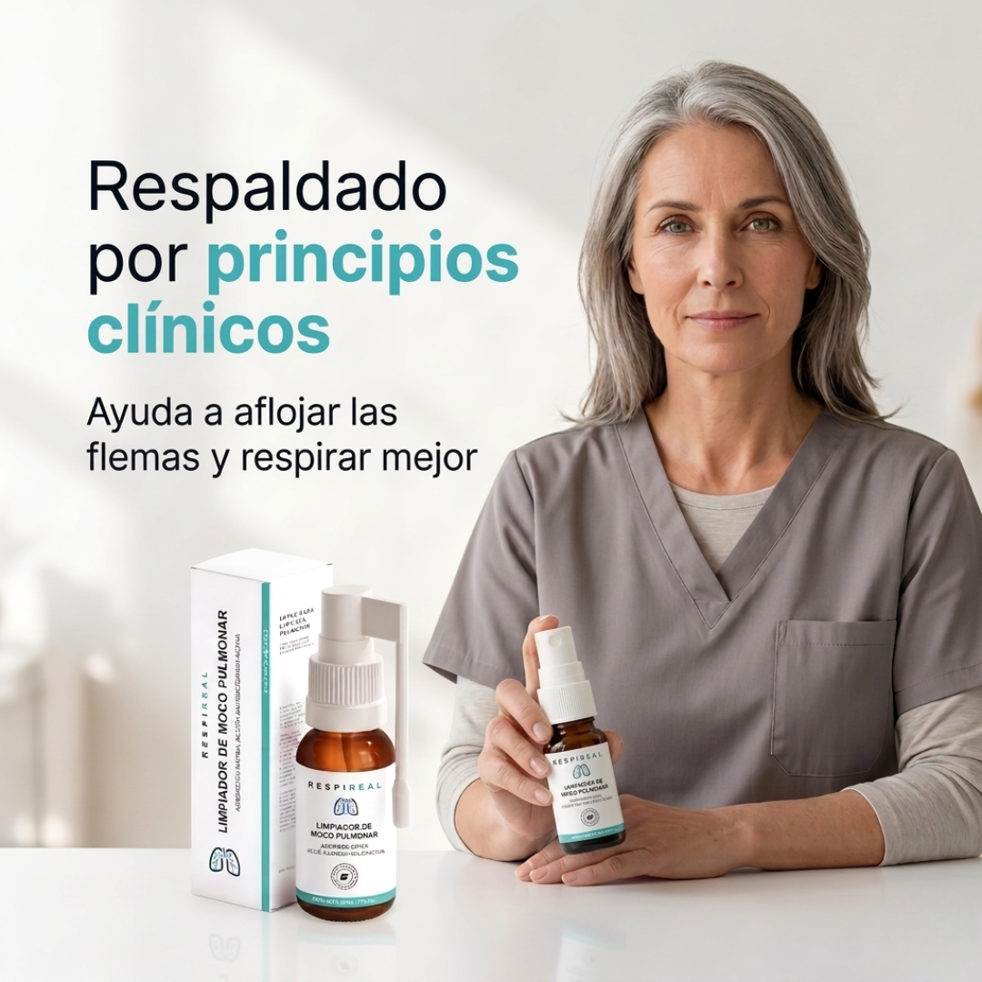Respirealâ„¢ Limpiador de Moco Pulmonar